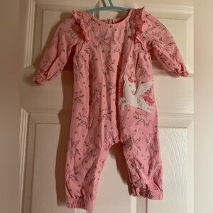 🧸6/$25🧸Pink Unicorn Kids One Piece